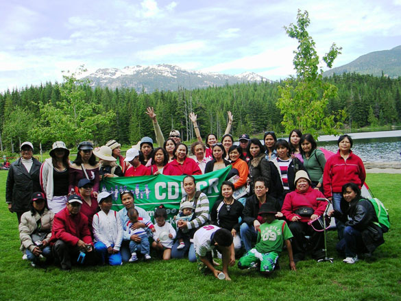 CDWCR members at an outdoor gathering